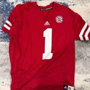 Adidas Nebraska Husker Jersey